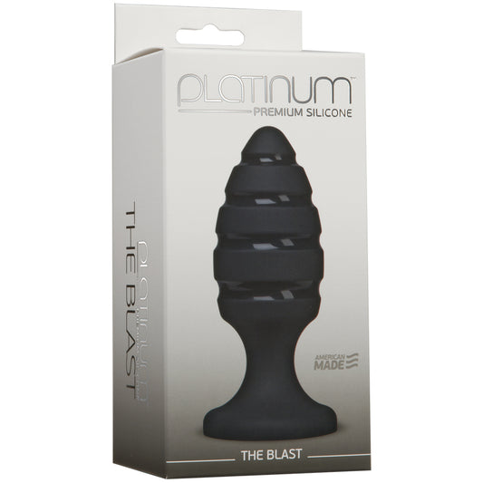 Platinum Premium Silicone The Blast Black | 782421021085 | Available at EroticWarehouse.com