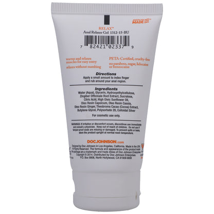 Relax - Anal Relaxer For Everyone 2 oz. | 782421023355 | Available at EroticWarehouse.com