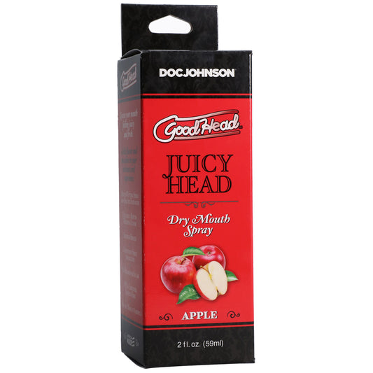 GoodHead Juicy Head Dry Mouth Spray Apple 2 oz. | 782421024758 | Available at EroticWarehouse.com