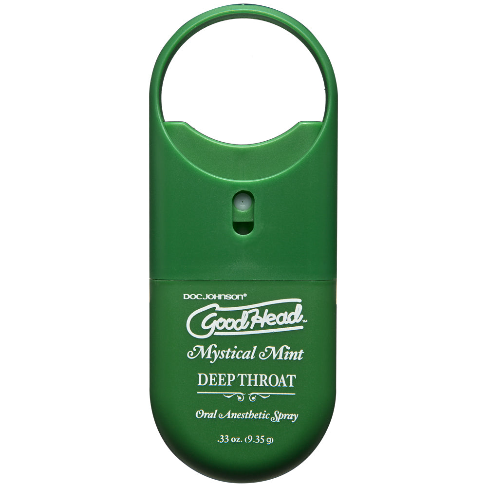 Goodhead Deep Throat Spray To-Go &ndash; Mystical Mint - .33 oz. | 782421026639 | Available at EroticWarehouse.com