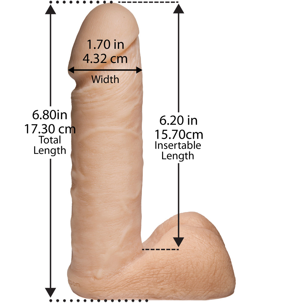 Platinum The Tru Ride 6" Vanilla | 782421030964 | Available at EroticWarehouse.com