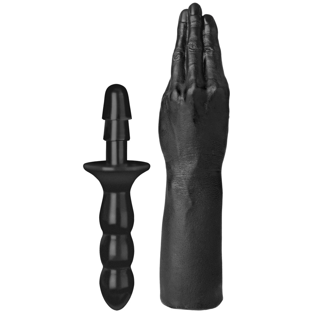 Titanmen The Hand With Vac-U-Lock Compatible Handle Black | 782421031695 | Available at EroticWarehouse.com