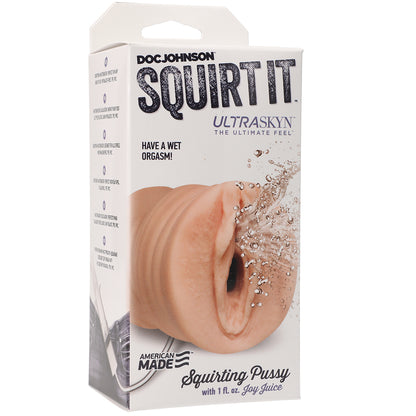 Squirt It Squirting Pussy With 1 Fl. Oz. Joy Juice Vanilla | 782421054434 | Available at EroticWarehouse.com