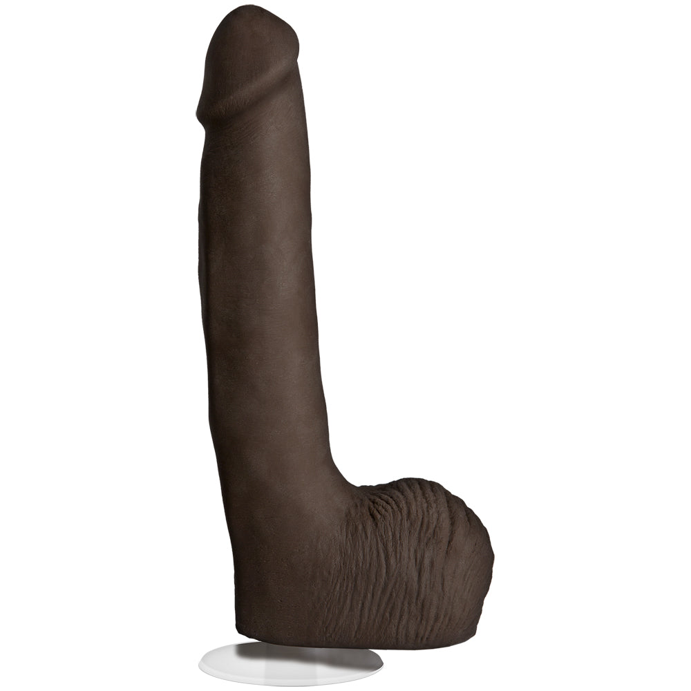 Signature Cocks Rob Piper Ultraskyn 10.5" Cock With Removable Vac-U-Lock Suction Cup Chocolate | 782421054489 | Available at EroticWarehouse.com