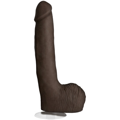 Signature Cocks Rob Piper Ultraskyn 10.5" Cock With Removable Vac-U-Lock Suction Cup Chocolate | 782421054489 | Available at EroticWarehouse.com