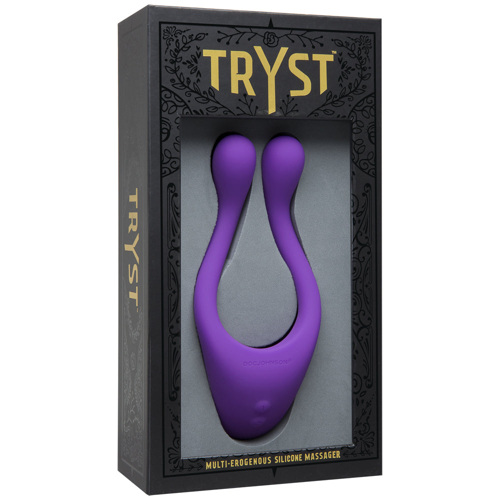 Tryst Multi Erogenous Zone Massager Purple | 782421054977 | Available at EroticWarehouse.com