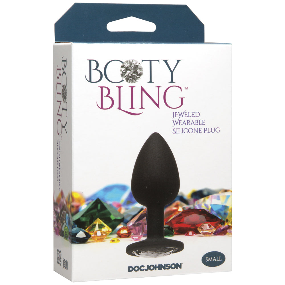 Booty Bling Small Silver | 782421055080 | Available at EroticWarehouse.com
