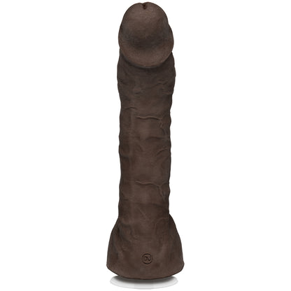 Signature Cocks Prince Yahshua Ultraskyn 10.5" Cock With Removable Vac-U-Lock Suction Cup Chocolate | 782421057442 | Available at EroticWarehouse.com