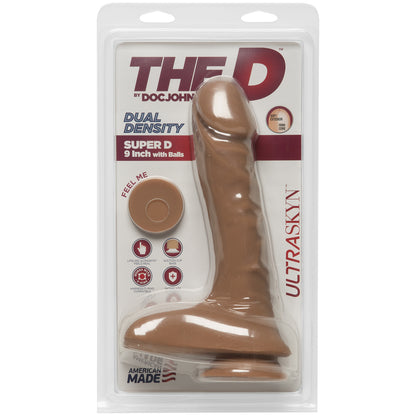 The D - Super D 9" Caramel | 782421058692 | Available at EroticWarehouse.com