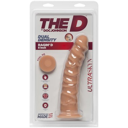 The D - Ragin' D 8" Vanilla | 782421058715 | Available at EroticWarehouse.com