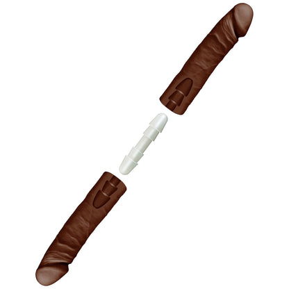 The D Double D 16" Ultraskyn Chocolate | 782421058883 | Available at EroticWarehouse.com
