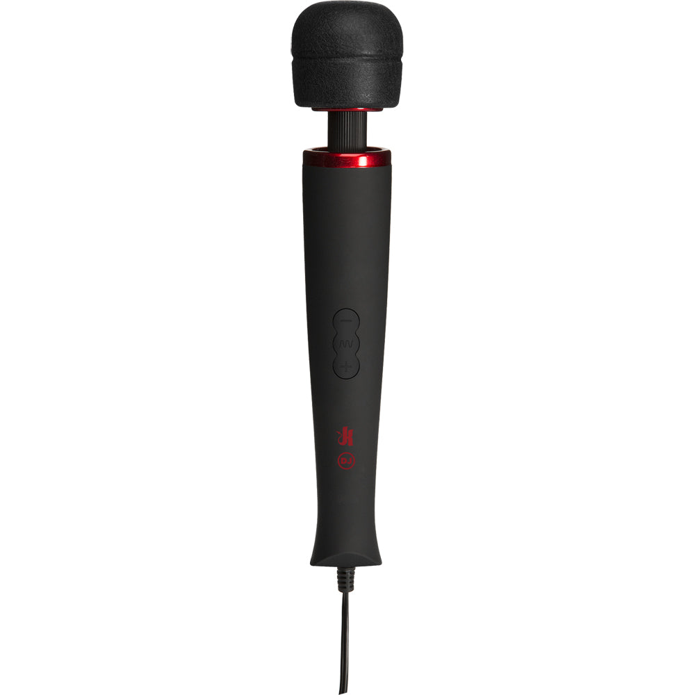 Kink Power Wand Ultra-Powerful Silicone Wand Massager Black | 782421059460 | Available at EroticWarehouse.com