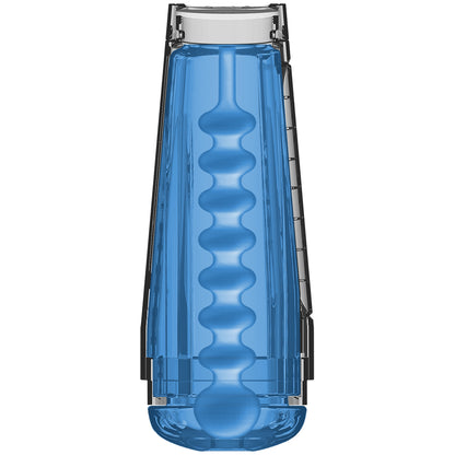 Main Squeeze Optix ULTRASKYN Stroker Crystal Blue | 782421066963 | Available at EroticWarehouse.com