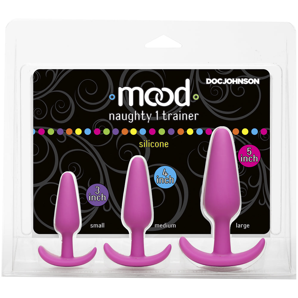 Mood Naughty 1 Trainer Set Pink | 782421067045 | Available at EroticWarehouse.com