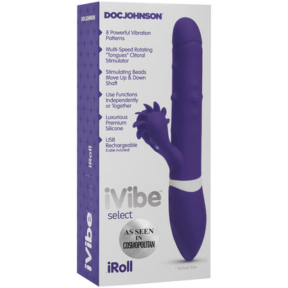 iVibe Select iRoll Purple | 782421067342 | Available at EroticWarehouse.com