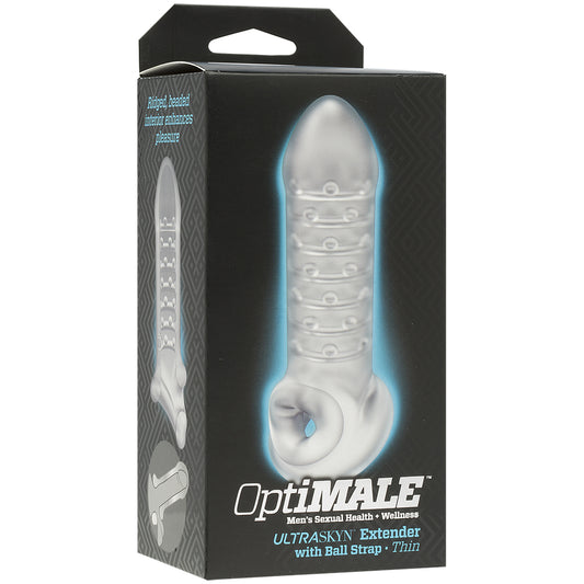 Optimale Extender With Ball Strap Thin Frost | 782421068769 | Available at EroticWarehouse.com