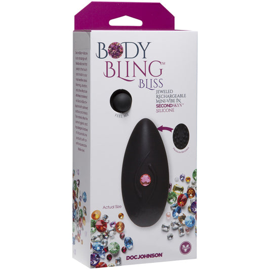 Body Bling Bliss Pink Mini Vibe | 782421069261 | Available at EroticWarehouse.com