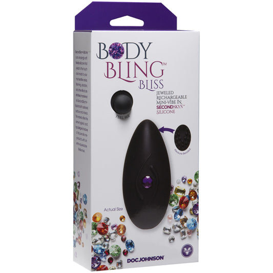 Body Bling Bliss Purple Mini Vibe | 782421069278 | Available at EroticWarehouse.com