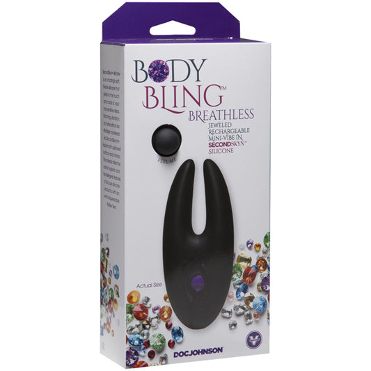 Body Bling Breathless Purple Mini Vibe | 782421069308 | Available at EroticWarehouse.com