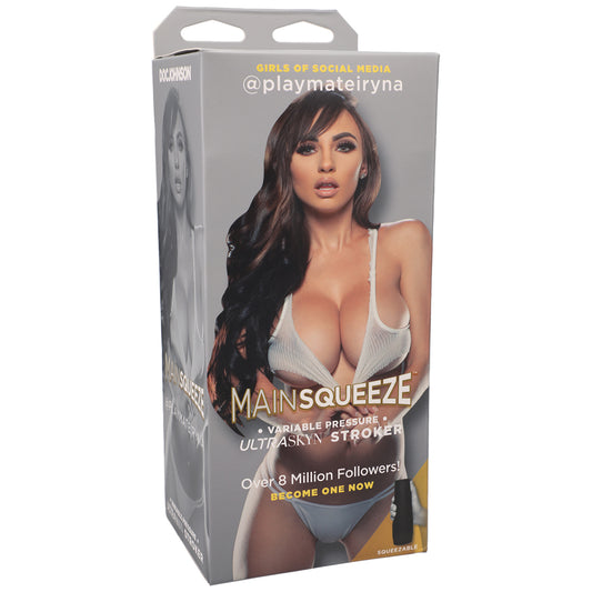 Main Squeeze Girls of Social Media @Playmateiryna ULTRASKYN Stroker Pussy Vanilla | 782421069650 | Available at EroticWarehouse.com