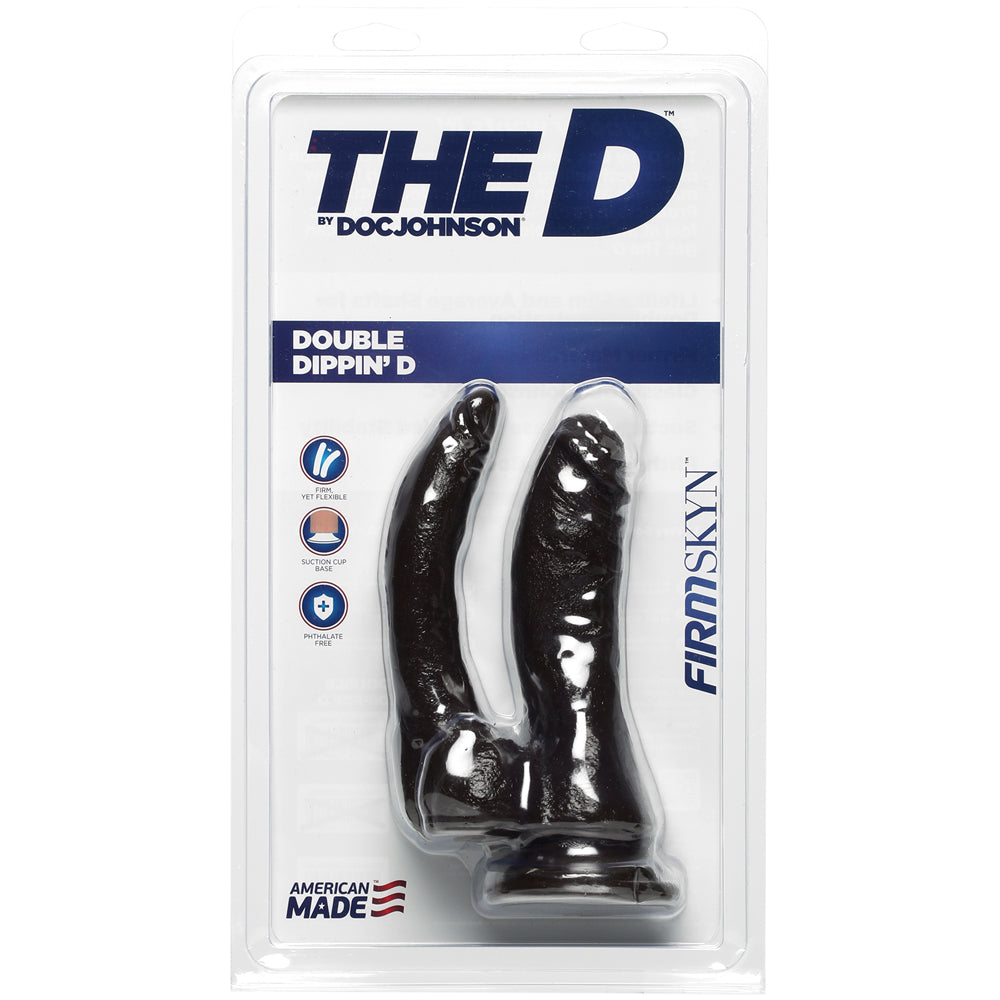 The D Double Dippin' D Firmskyn Chocolate | 782421069896 | Available at EroticWarehouse.com