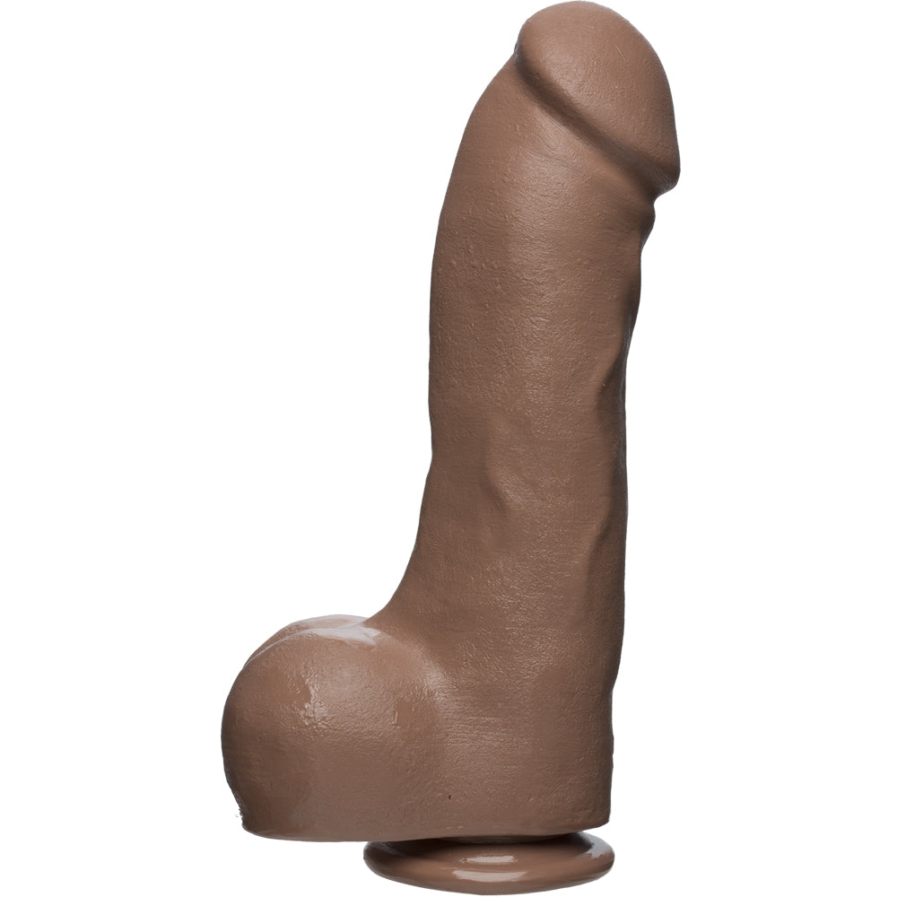 The D Master D 12" With Balls Firmskyn Caramel | 782421070298 | Available at EroticWarehouse.com