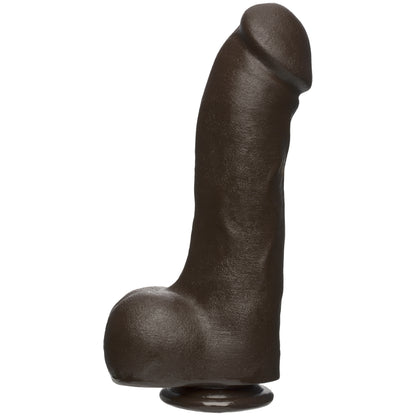 The D Master D 12" With Balls Firmskyn Chocolate | 782421070304 | Available at EroticWarehouse.com