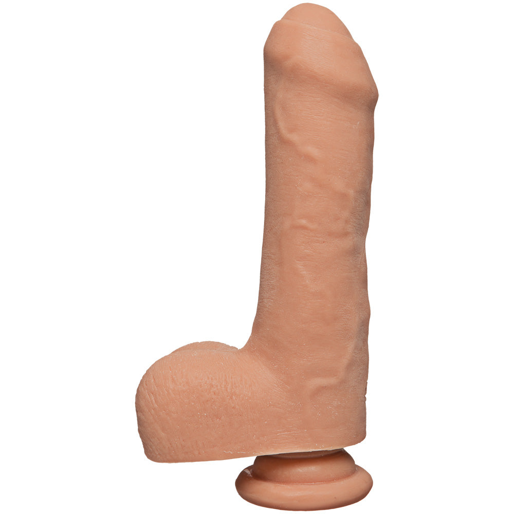 The D - Uncut D 7" With Balls Ultraskyn Vanilla | 782421072858 | Available at EroticWarehouse.com