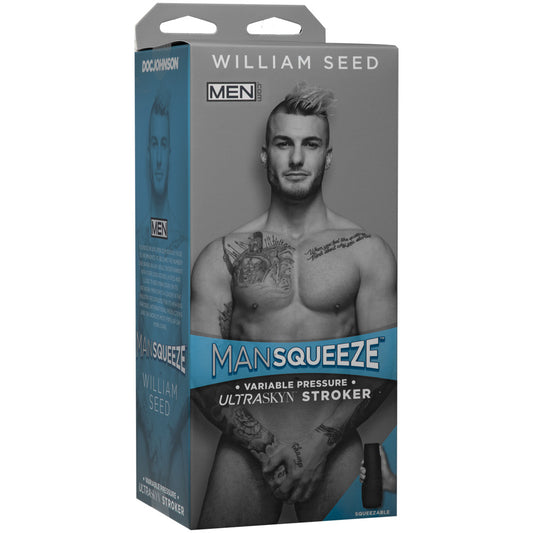 Man Squeeze William Seed Vanilla | 782421072889 | Available at EroticWarehouse.com
