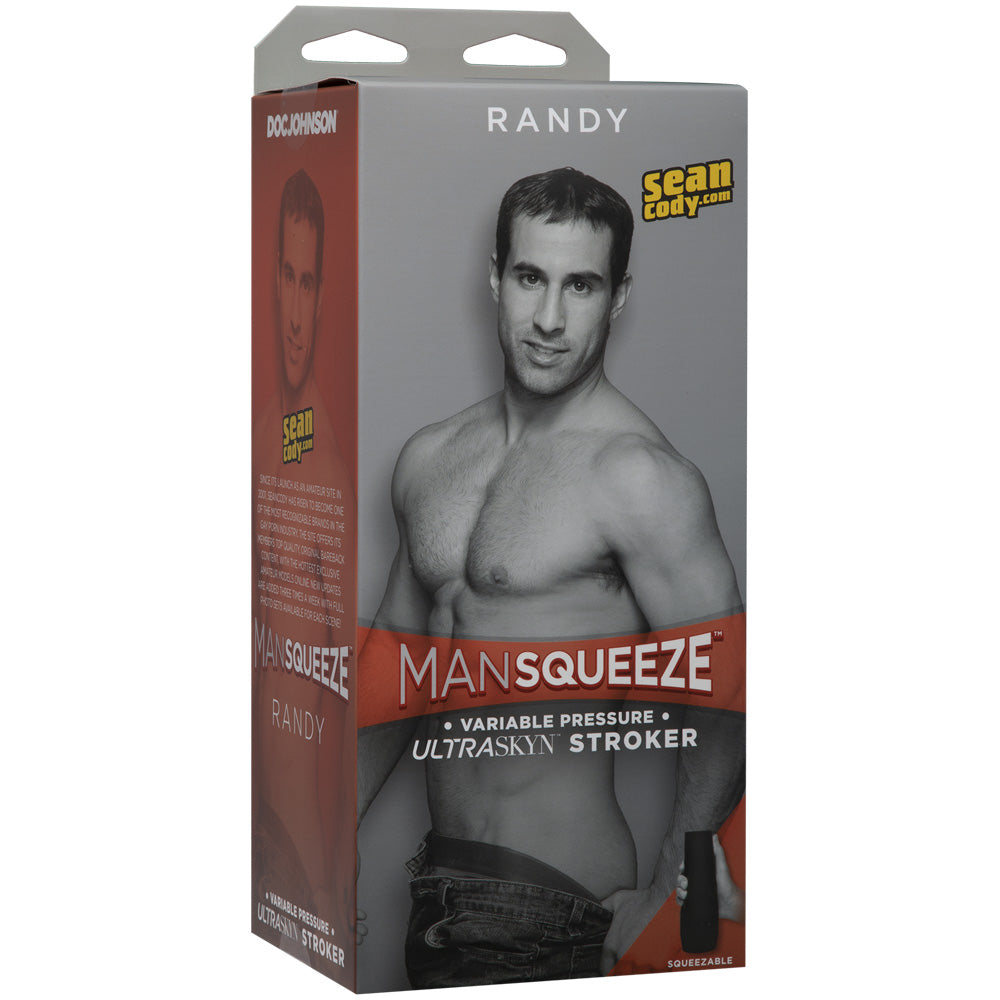 Man Squeeze Randy Vanilla | 782421072902 | Available at EroticWarehouse.com