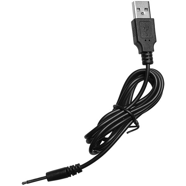 USB Pin Charger Cord Black | 782421075002 | Available at EroticWarehouse.com