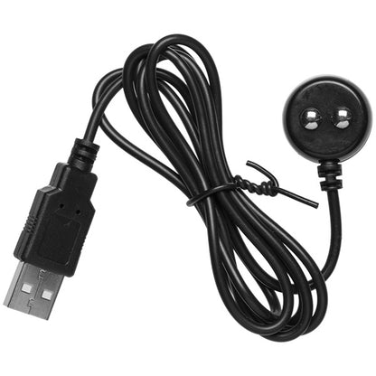 USB Magnetic Charger Cord (Optimale Vibrating Warming Stroker) Black | 782421075040 | Available at EroticWarehouse.com