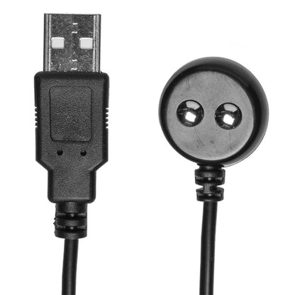 USB Magnetic Charger Cord (Optimale Vibrating Warming Stroker) Black | 782421075040 | Available at EroticWarehouse.com