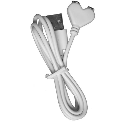 USB Magnetic Charger Cord (Ivibe Select Iplease) White | 782421075064 | Available at EroticWarehouse.com