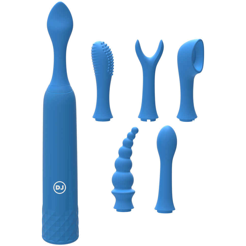 Ivibe Select Iquiver 7 Piece Set Periwinkle | 782421077839 | Available at EroticWarehouse.com
