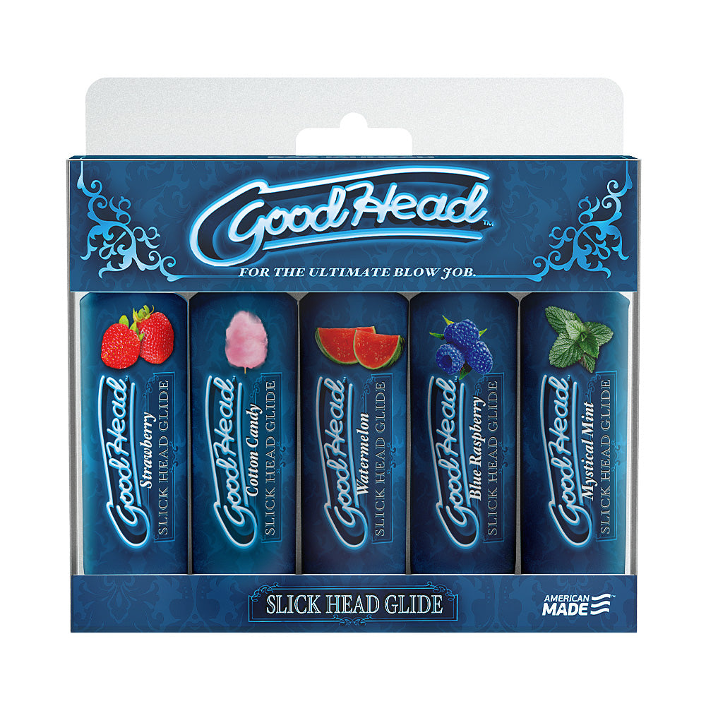 Goodhead Slick Head Glide 1 oz. 5Pk | 782421077860 | Available at EroticWarehouse.com