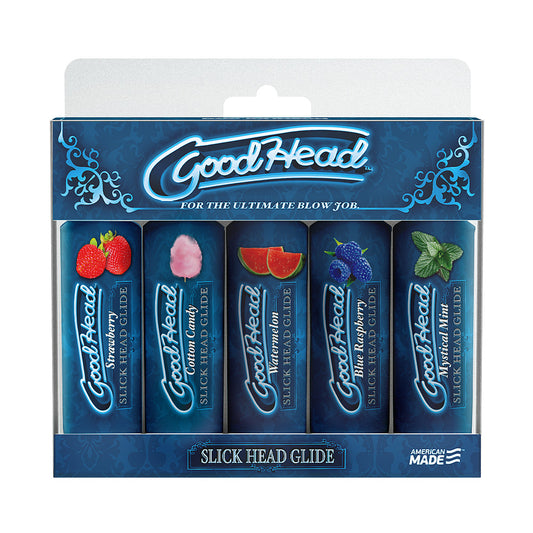 Goodhead Slick Head Glide 1 oz. 5Pk | 782421077860 | Available at EroticWarehouse.com