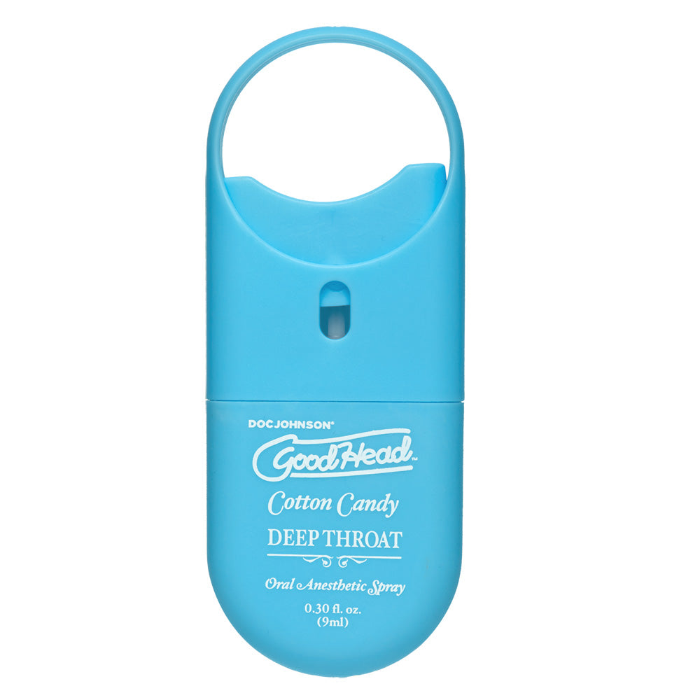Goodhead Deep Throat Spray To-Go Cotton Candy .30 oz. | 782421077884 | Available at EroticWarehouse.com