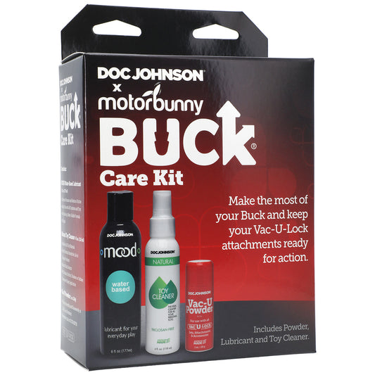 Doc Johnson X Motorbunny Buck Care Kit | 782421078133 | Available at EroticWarehouse.com