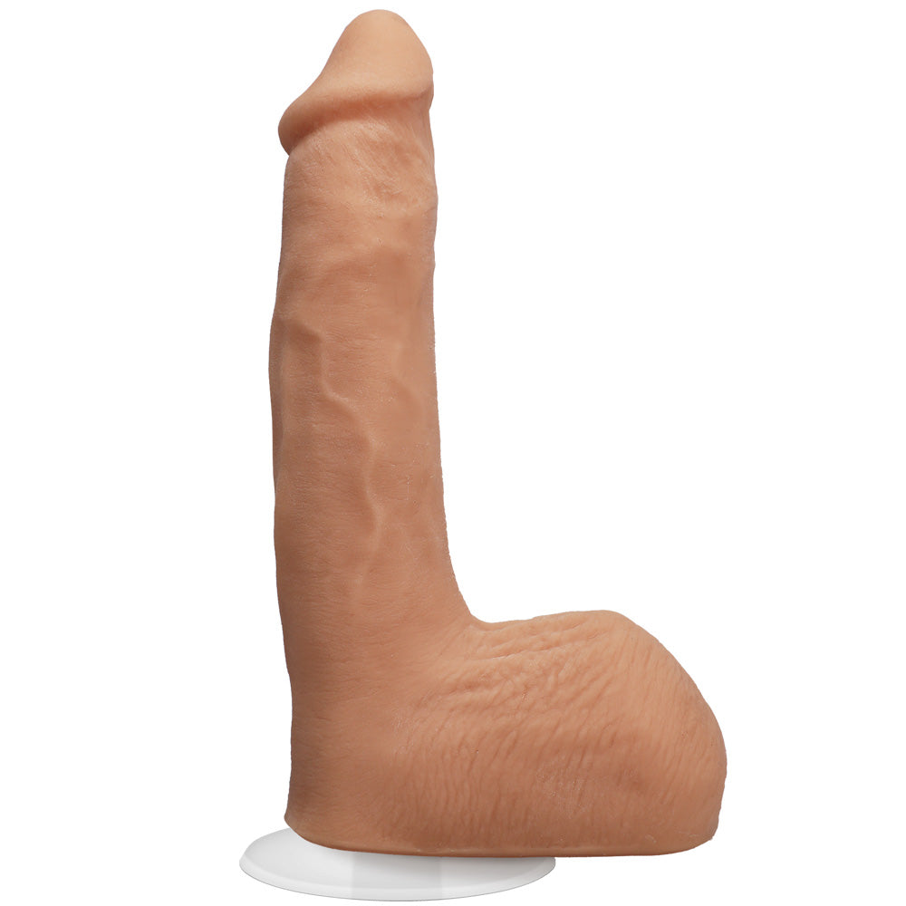 Signature Cocks Seth Gamble 8" Ultraskyn Cock With Removable Vac-U-Lock Suction Cup Vanilla | 782421080181 | Available at EroticWarehouse.com