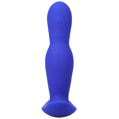 A-Play Expander Rechargeable Silicone Anal Plug With Remote Royal Blue | 782421081294 | Available at EroticWarehouse.com