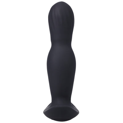 A-Play Expander Rechargeable Silicone Anal Plug With Remote Black | 782421081300 | Available at EroticWarehouse.com