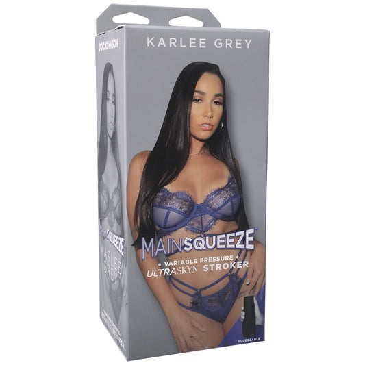 Main Squeeze Karlee Grey Ultraskyn Stroker Pussy Vanilla | 782421081454 | Available at EroticWarehouse.com