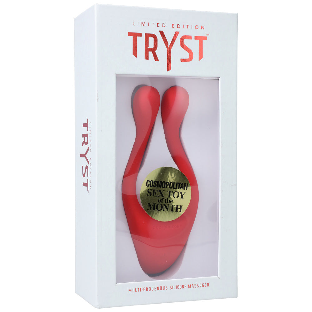 Tryst Multi Erogenous Zone Massager Limited Edition Red | 782421082253 | Available at EroticWarehouse.com