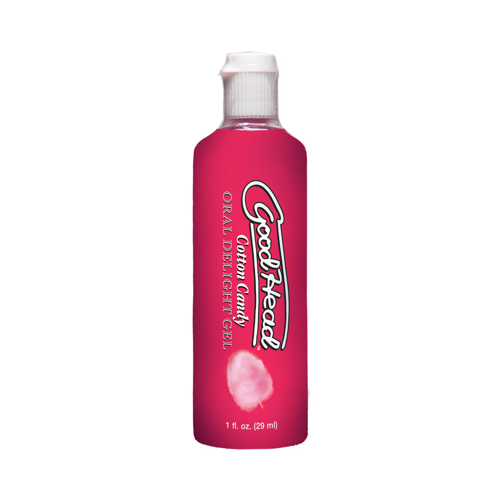 Goodhead Oral Delight Gel Cotton Candy 1 oz. | 782421082451 | Available at EroticWarehouse.com