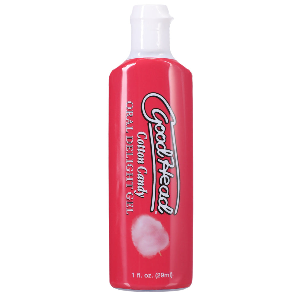 Goodhead Oral Delight Gel Cotton Candy 1 oz. | 782421082451 | Available at EroticWarehouse.com