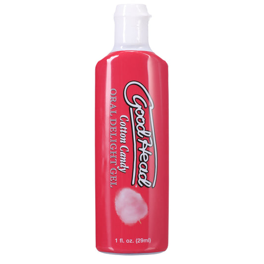 Goodhead Oral Delight Gel Cotton Candy 1 oz. | 782421082451 | Available at EroticWarehouse.com