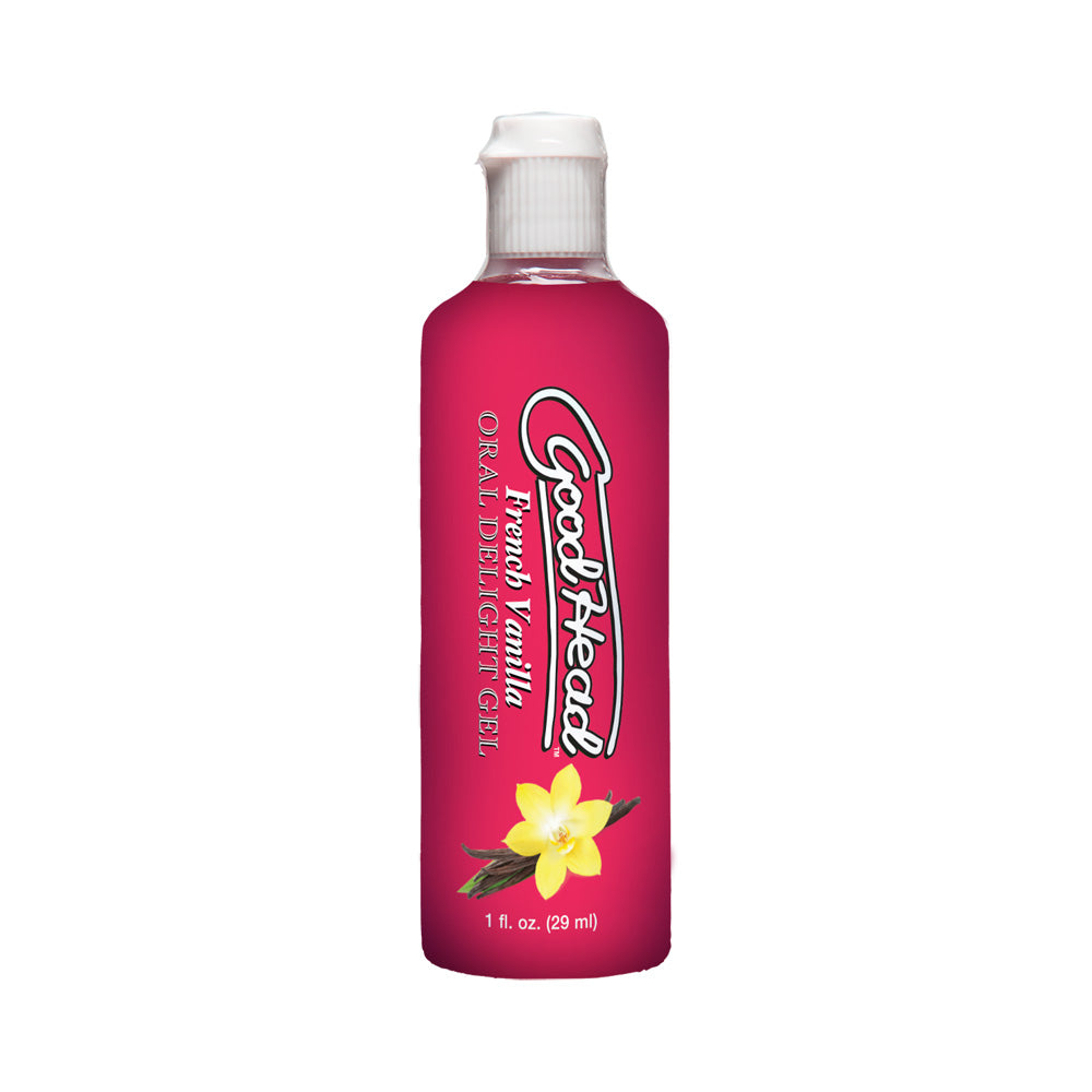 Goodhead Oral Delight Gel French Vanilla 1 oz. | 782421082505 | Available at EroticWarehouse.com