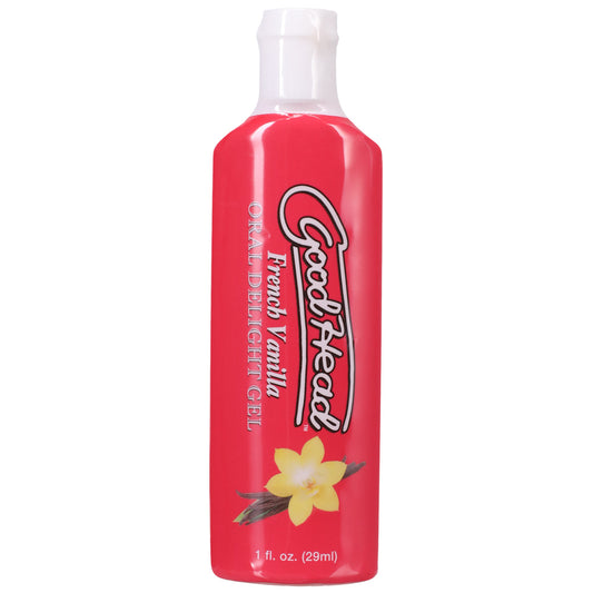 Goodhead Oral Delight Gel French Vanilla 1 oz. | 782421082505 | Available at EroticWarehouse.com