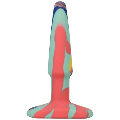 A-Play Groovy Silicone Anal Plug 4" Sunrise | 782421083304 | Available at EroticWarehouse.com